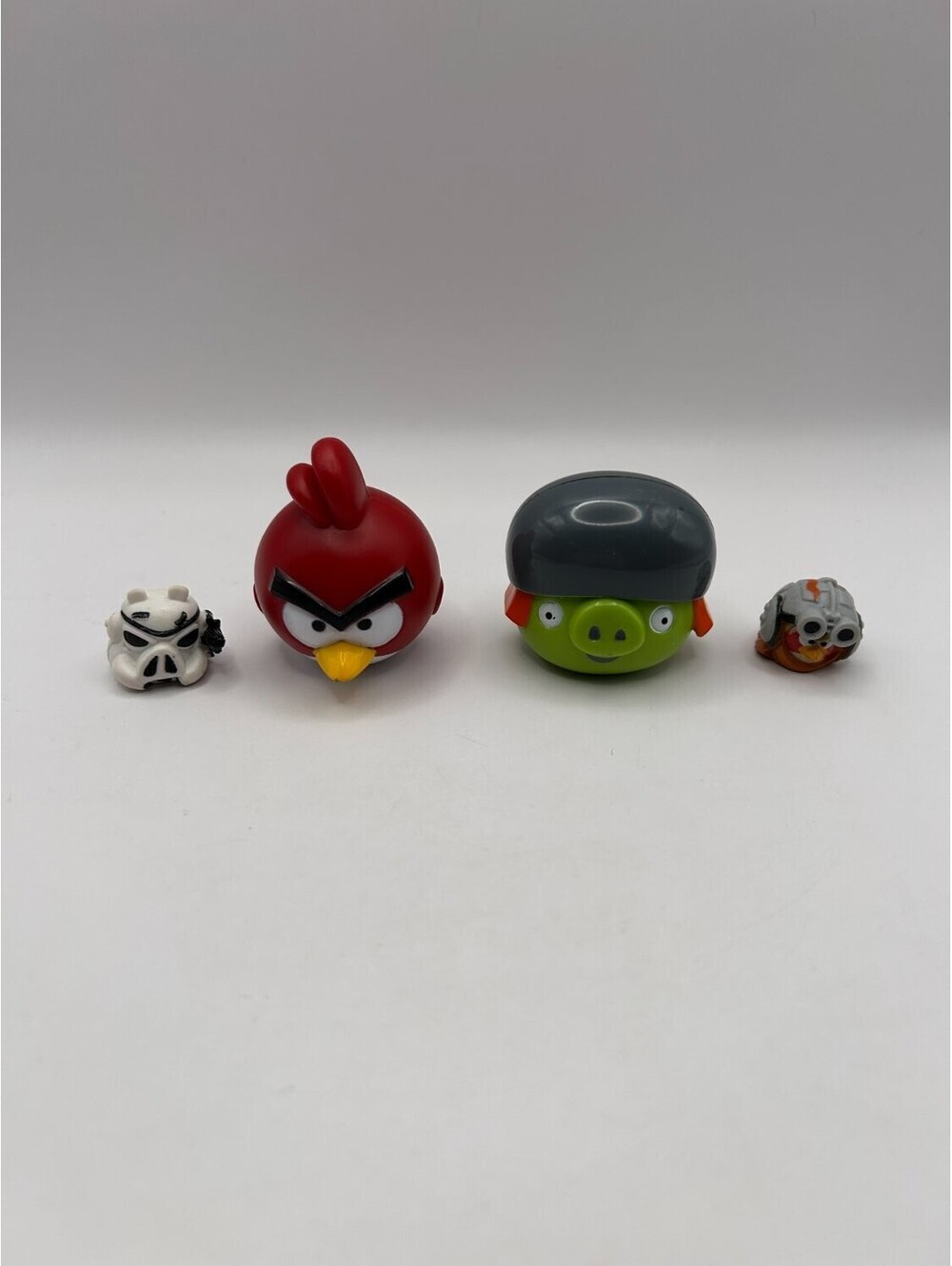 Hasbro Angry Birds Star Wars Telepods Figures Lot of 4 Mixed Characters Used